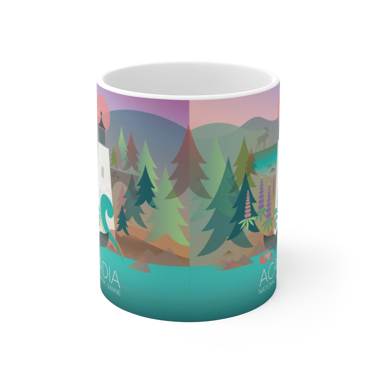 ACADIA NATIONAL PARK 11 OZ OR 15 OZ CERAMIC MUG