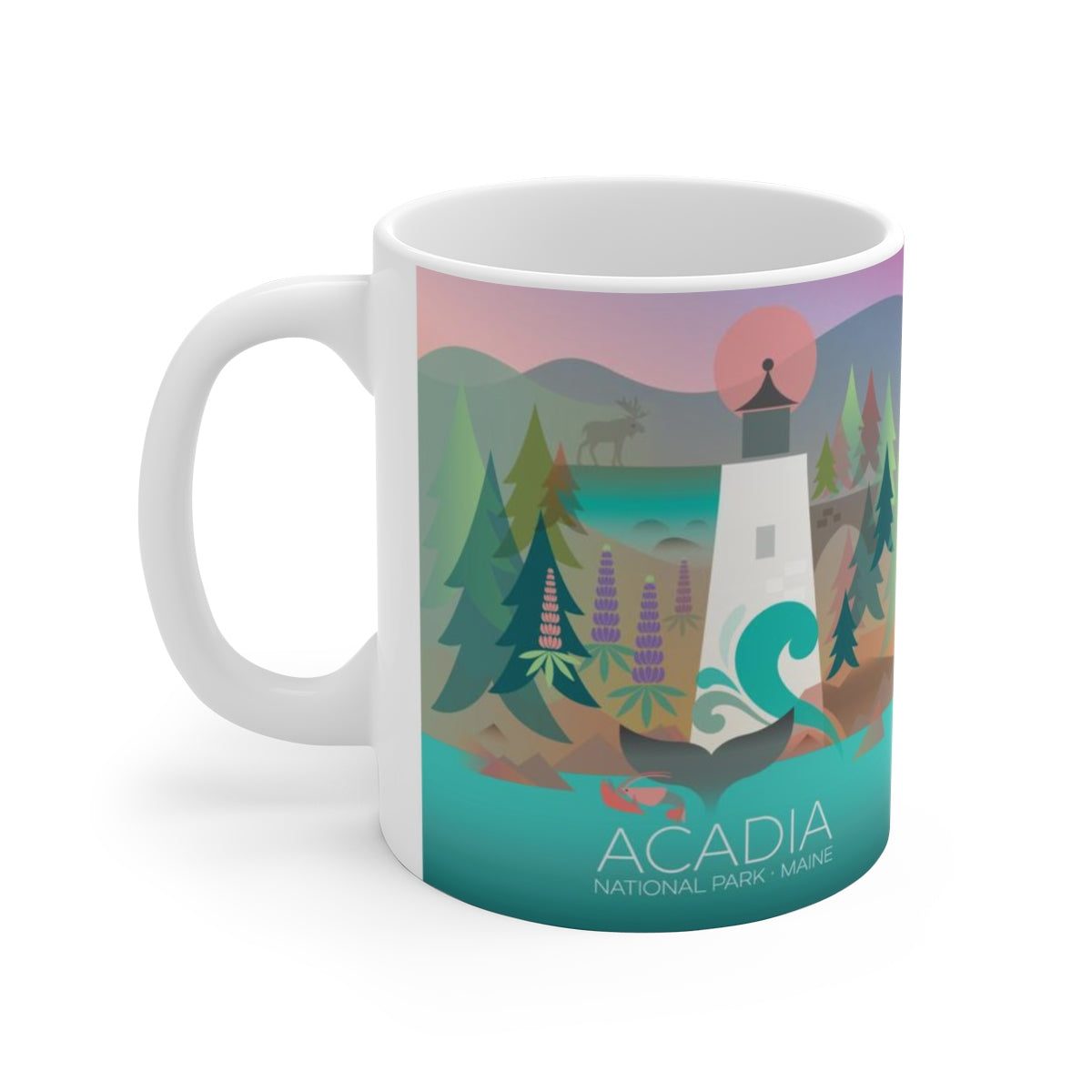 ACADIA NATIONAL PARK OZ CERAMIC MUG