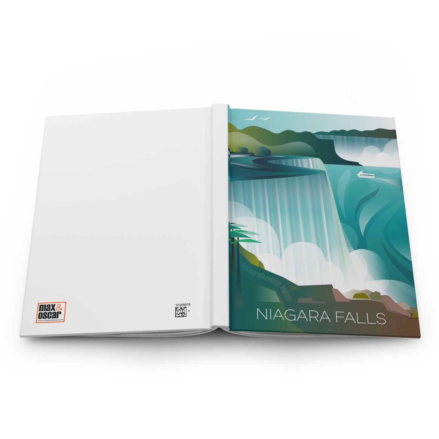 Niagara Falls Hardcover-Tagebuch