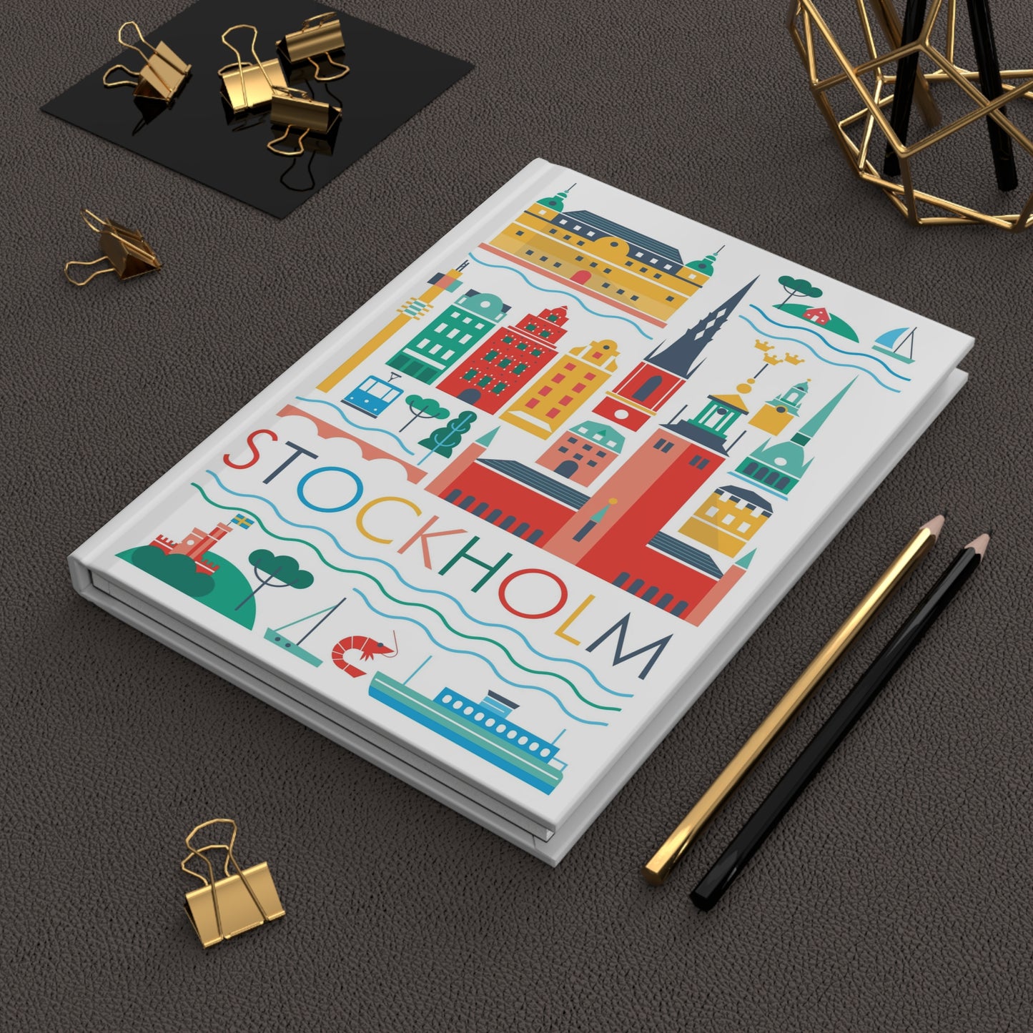 Stockholm Scandi Hardcover Journal