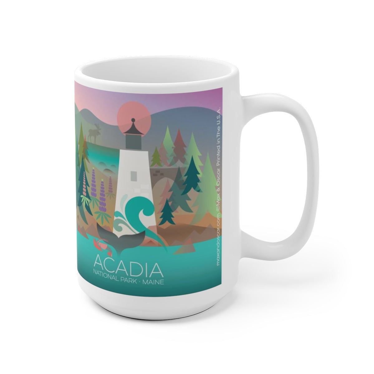 ACADIA NATIONAL PARK 11 OZ OR 15 OZ CERAMIC MUG