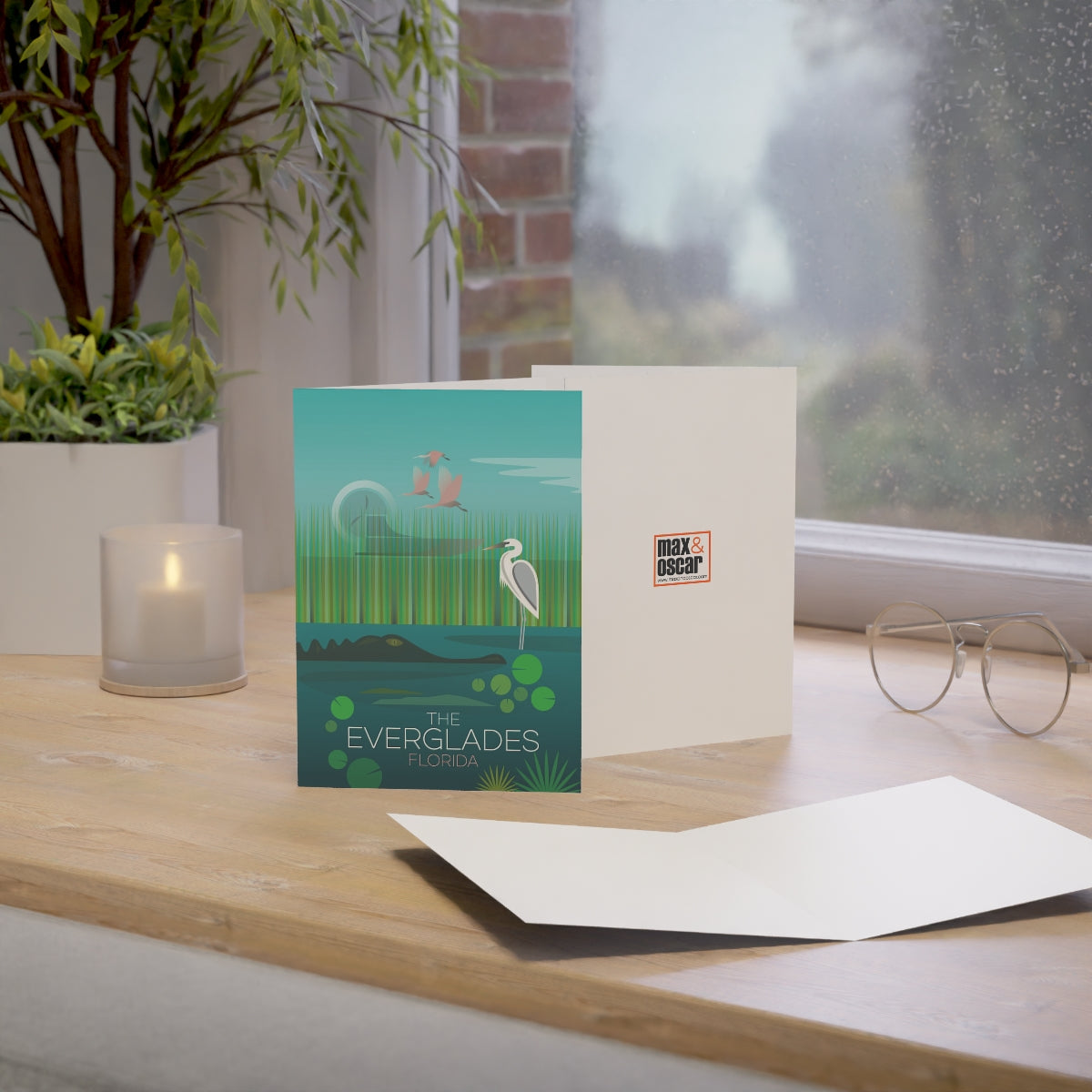 Everglades National Park Folded Matte Notecards + Envelopes (10pcs)