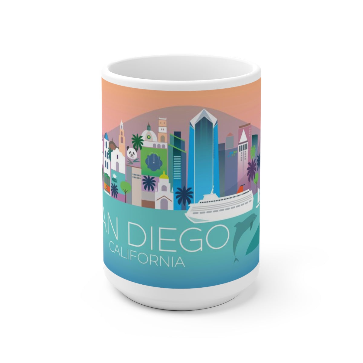 TASSE SAN DIEGO 11 OZ OU 15 OZ