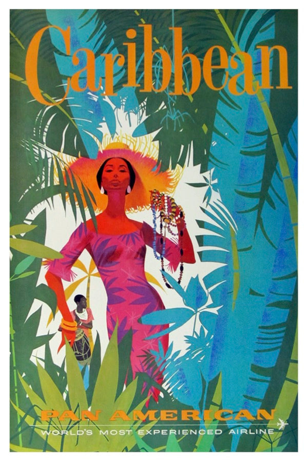 CARIBBEAN PAN AM POSTAL CARD