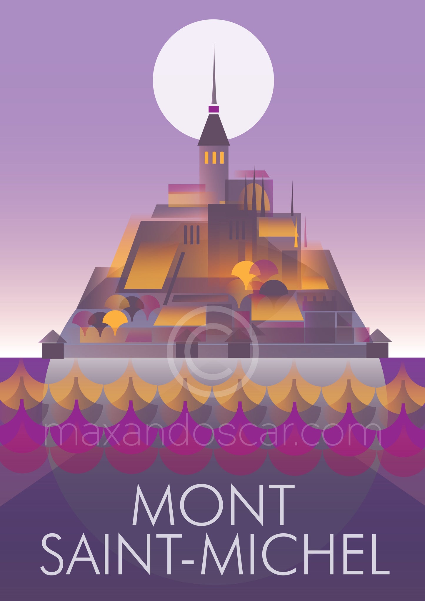 MONT SAINT-MICHEL PRINT