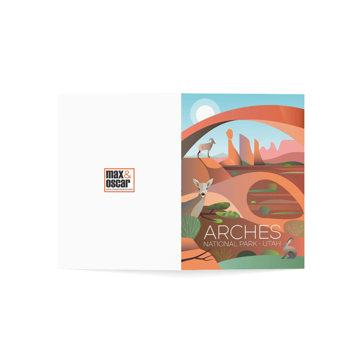 Arches National Park Folded Matte Notecards + Envelopes (10pcs)
