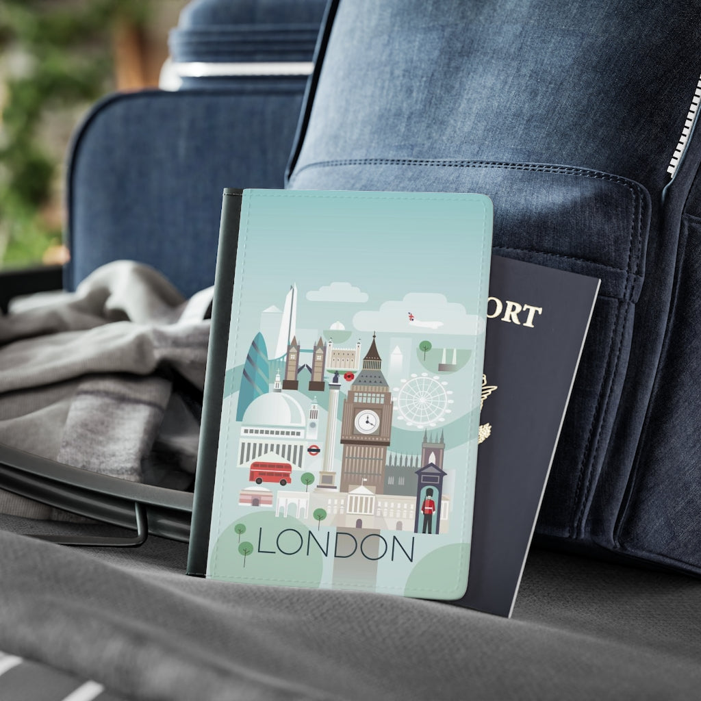 LONDON PASSPORT COVER
