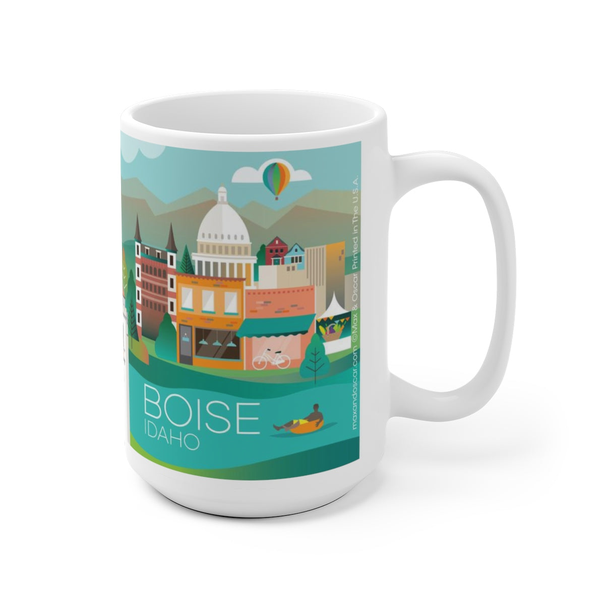 BOISE 11 OZ OR 15 OZ CERAMIC MUG