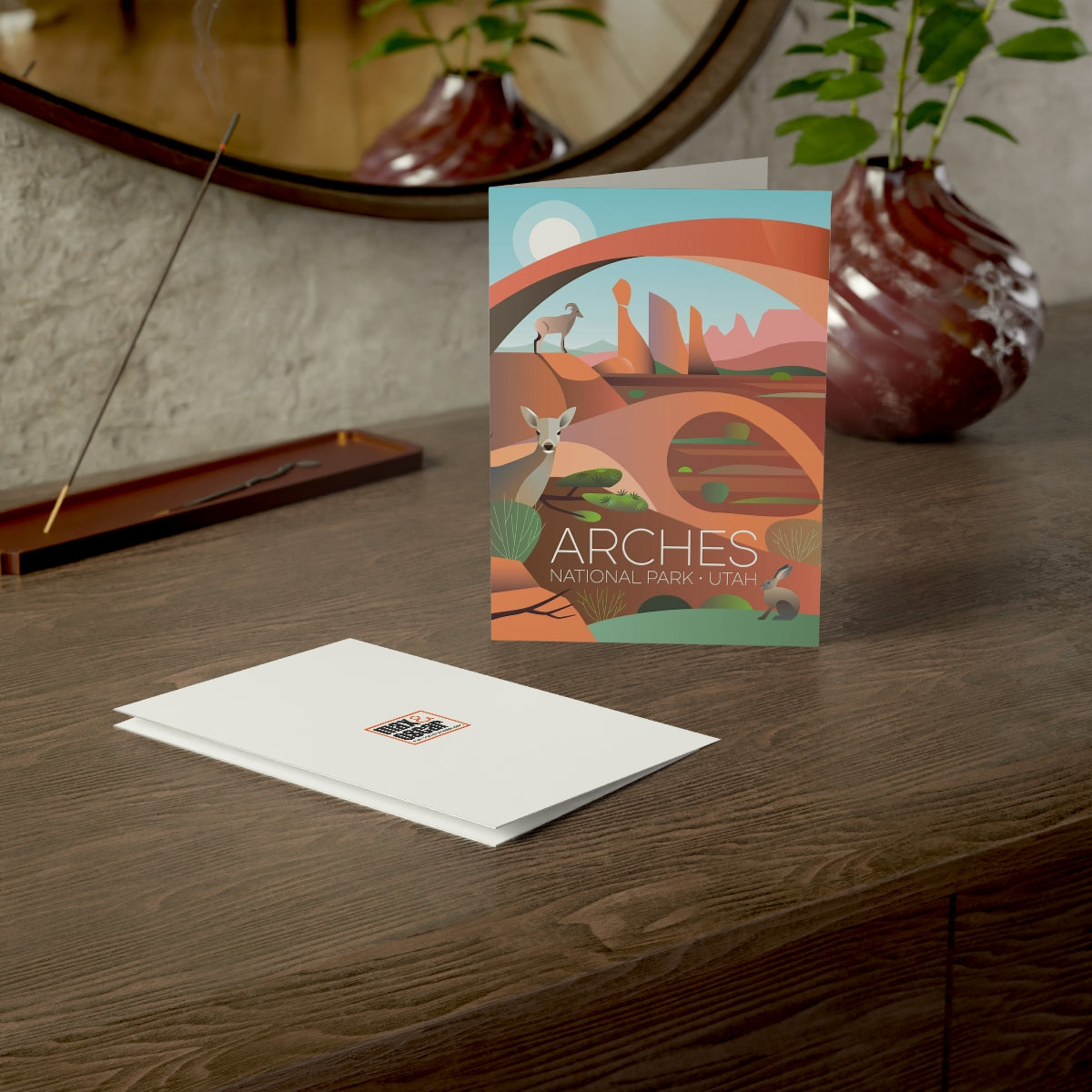 Arches National Park Folded Matte Notecards + Envelopes (10pcs)