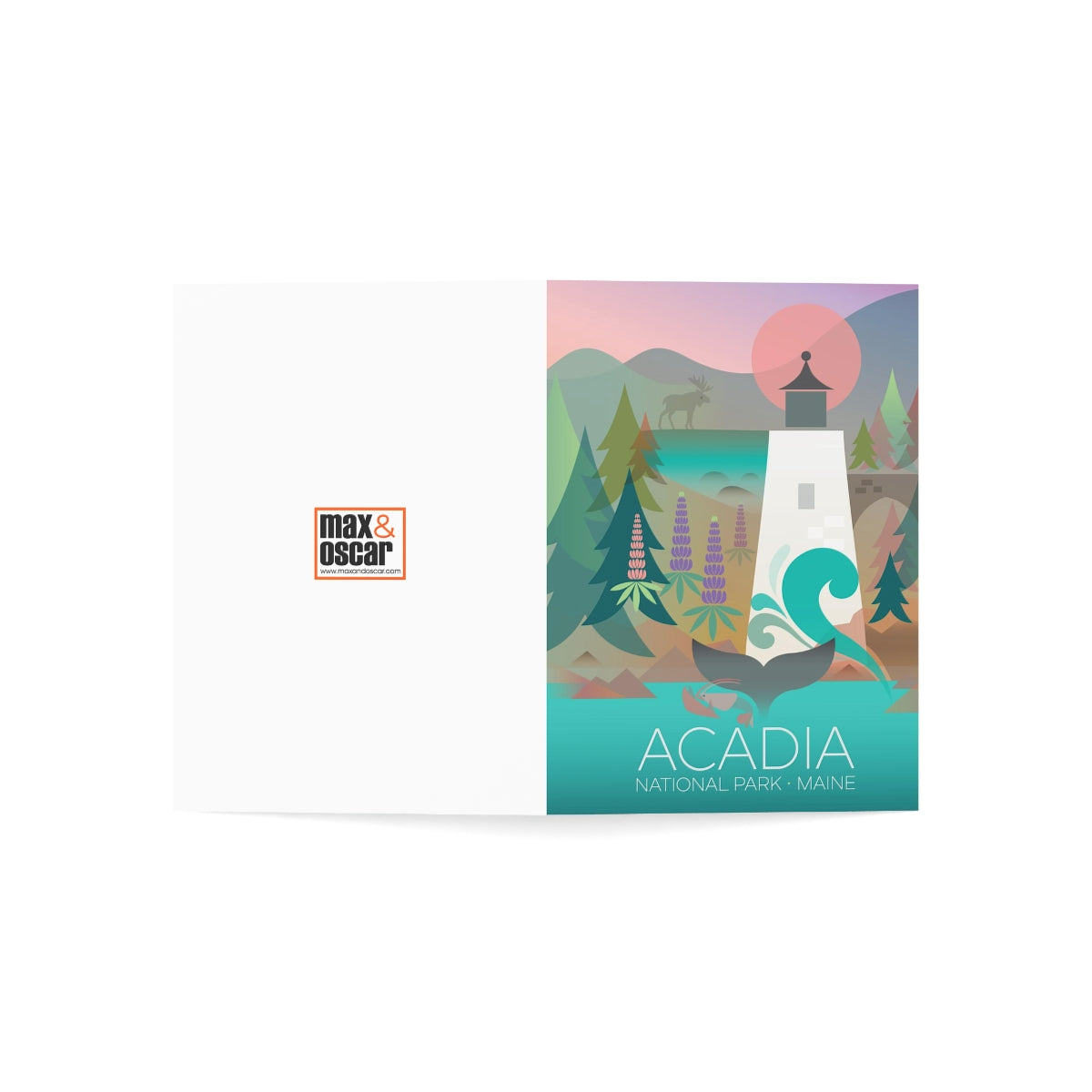 Acadia National Park Folded Matte Notecards + Envelopes (10pcs)