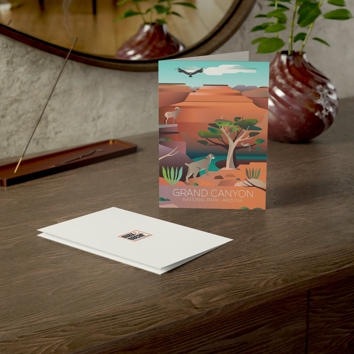 Grand Canyon National Park Folded Matte Notecards + Envelopes (10pcs)
