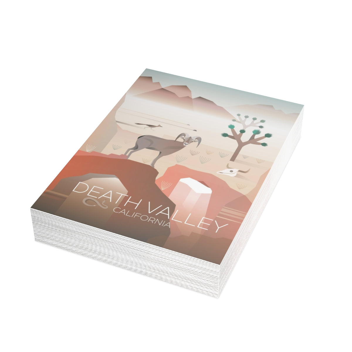 Death Valley National Park Folded Matte Notecards + Envelopes (10pcs)