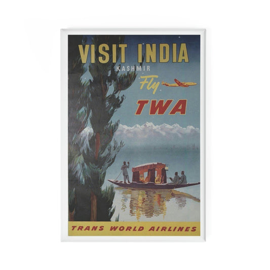 Visit India TWA Magnet