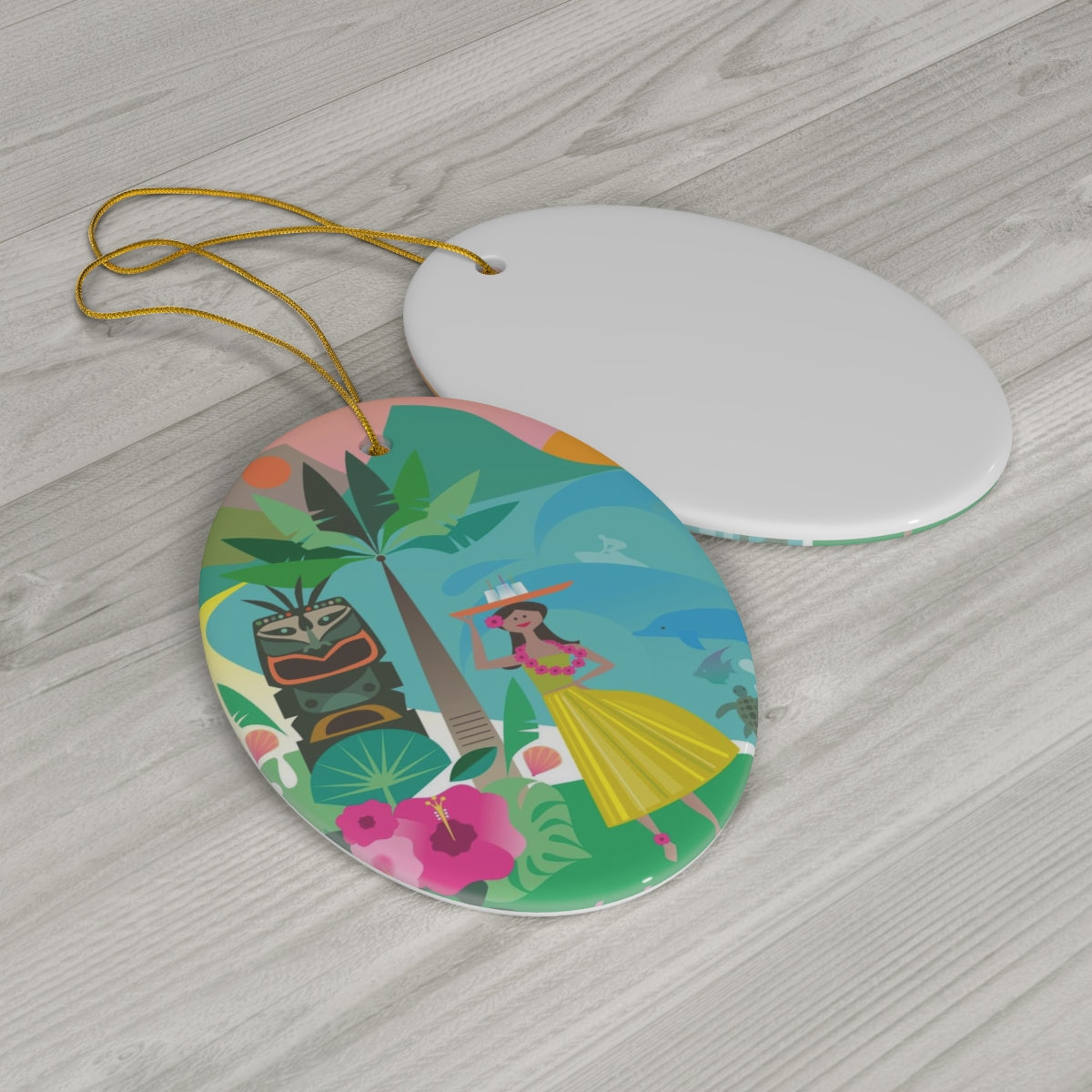 Hawaii-Keramik-Ornament