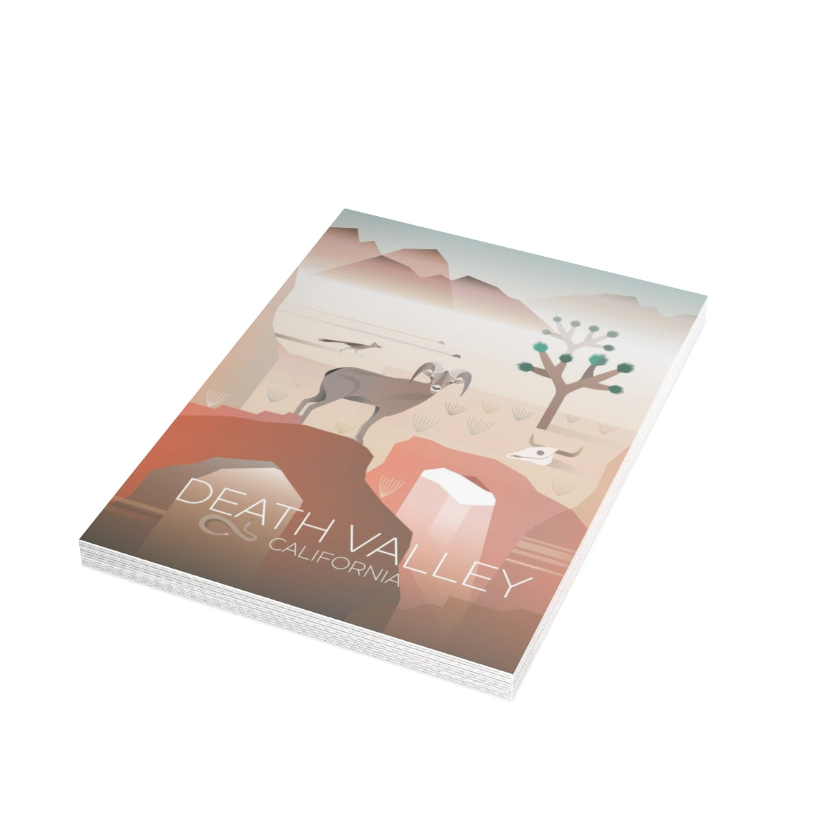 Death Valley National Park Folded Matte Notecards + Envelopes (10pcs)