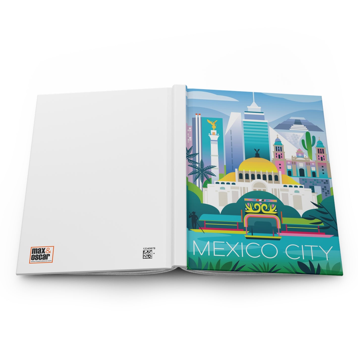 Mexiko-Stadt Hardcover-Tagebuch
