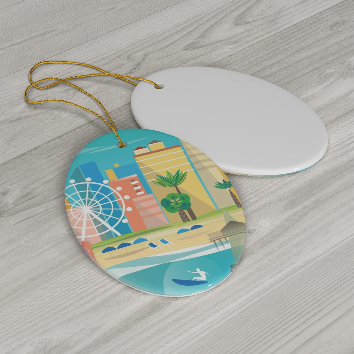 Myrtle Beach Keramikornament