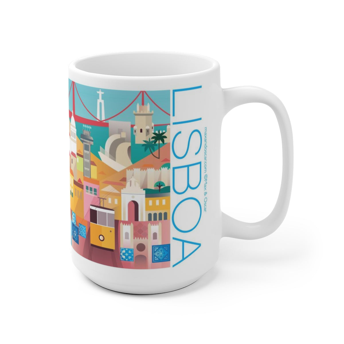 LISBON 11 OZ OR 15 OZ CERAMIC MUG