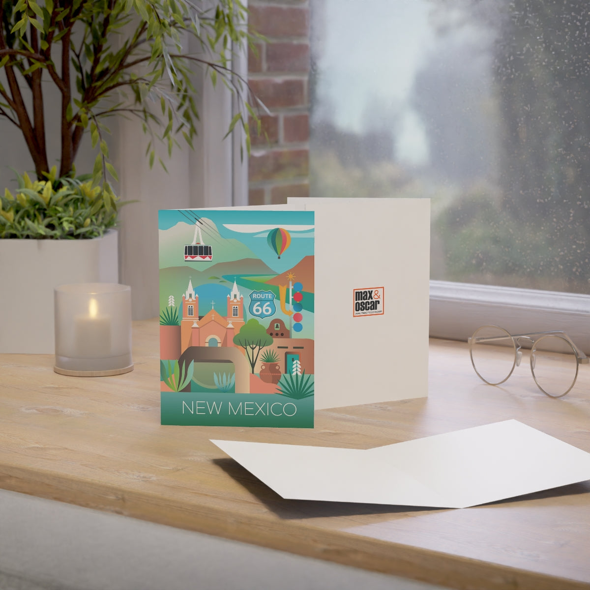 New Mexico Folded Matte Notecards + Envelopes (10pcs)