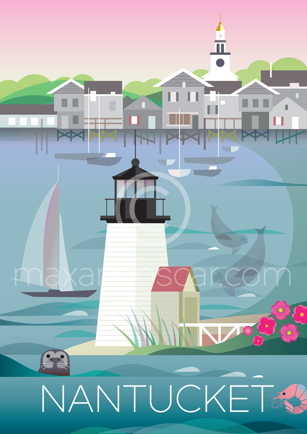 NANTUCKET PRINT