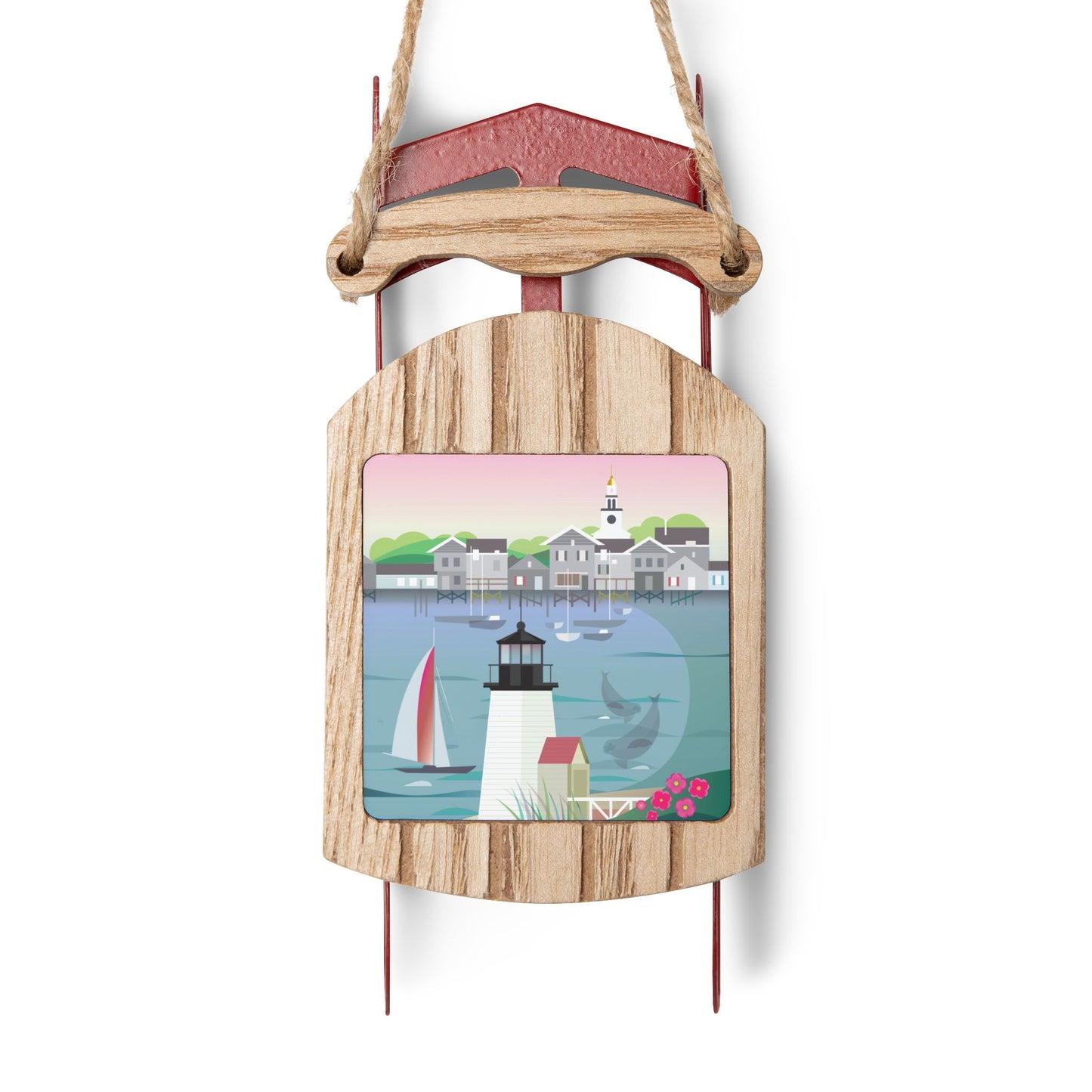Nantucket Sled Ornament