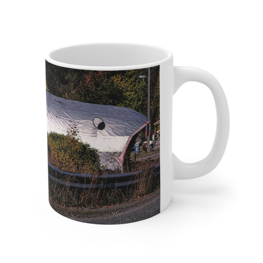 ROADSIDE MUGS - Fish Inn Ceramic Mug 11oz