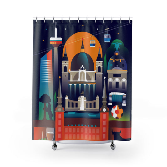 Madrid Shower Curtain