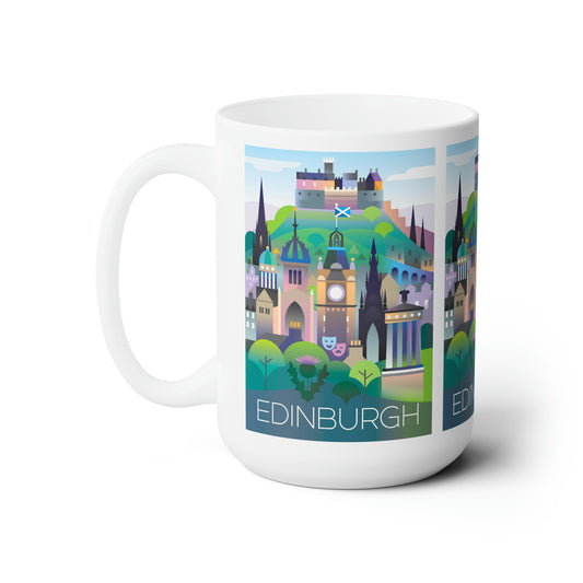 Edinburgh Keramiktasse 11oz oder 15oz 