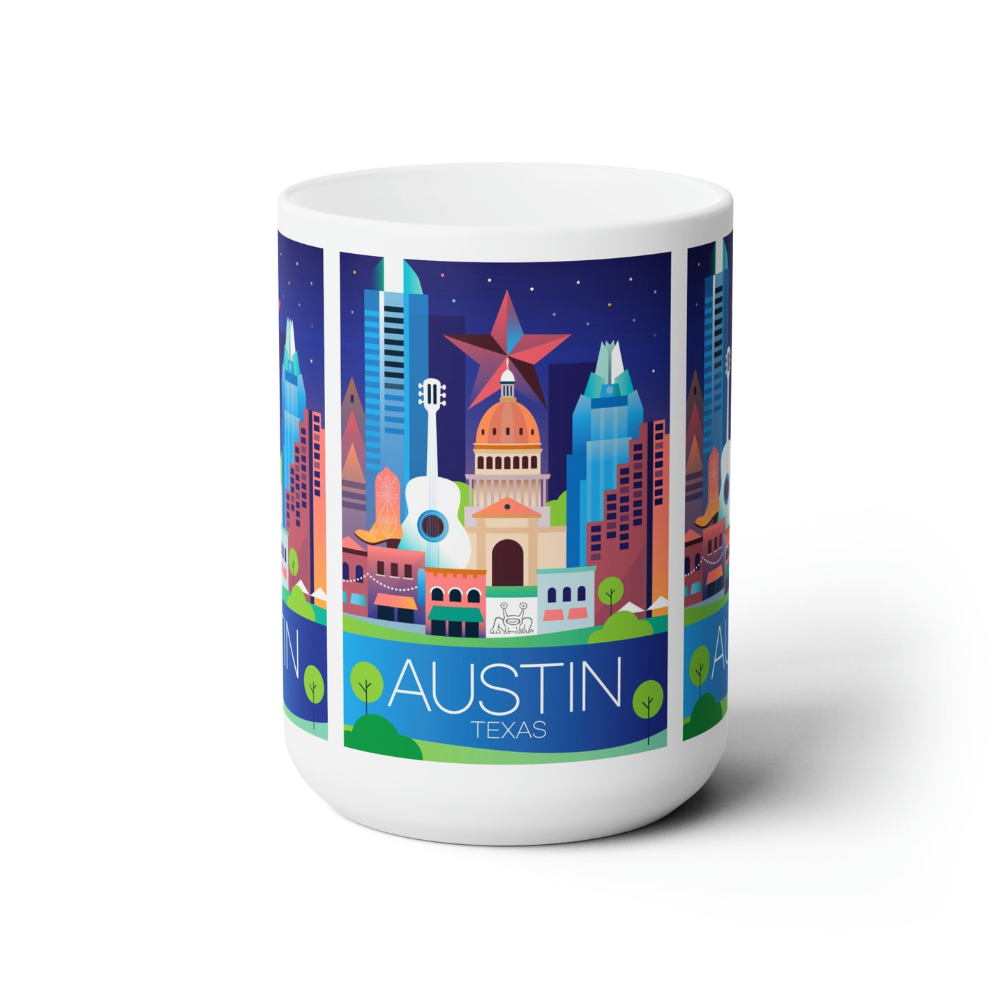 Austin Ceramic Mug 11oz or 15oz