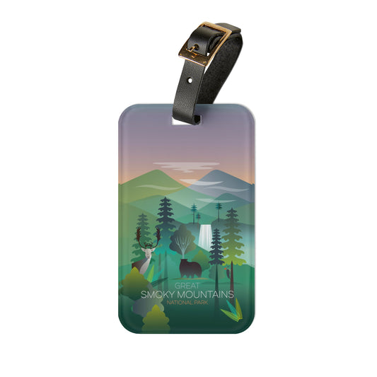 The Great Smoky Mountains Luggage Tag