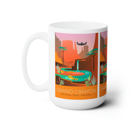 Tasse en céramique Grand Canyon 11oz ou 15oz 