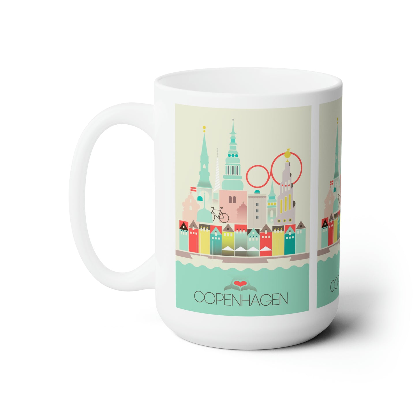 Copenhagen Ceramic Mug 11oz or 15oz