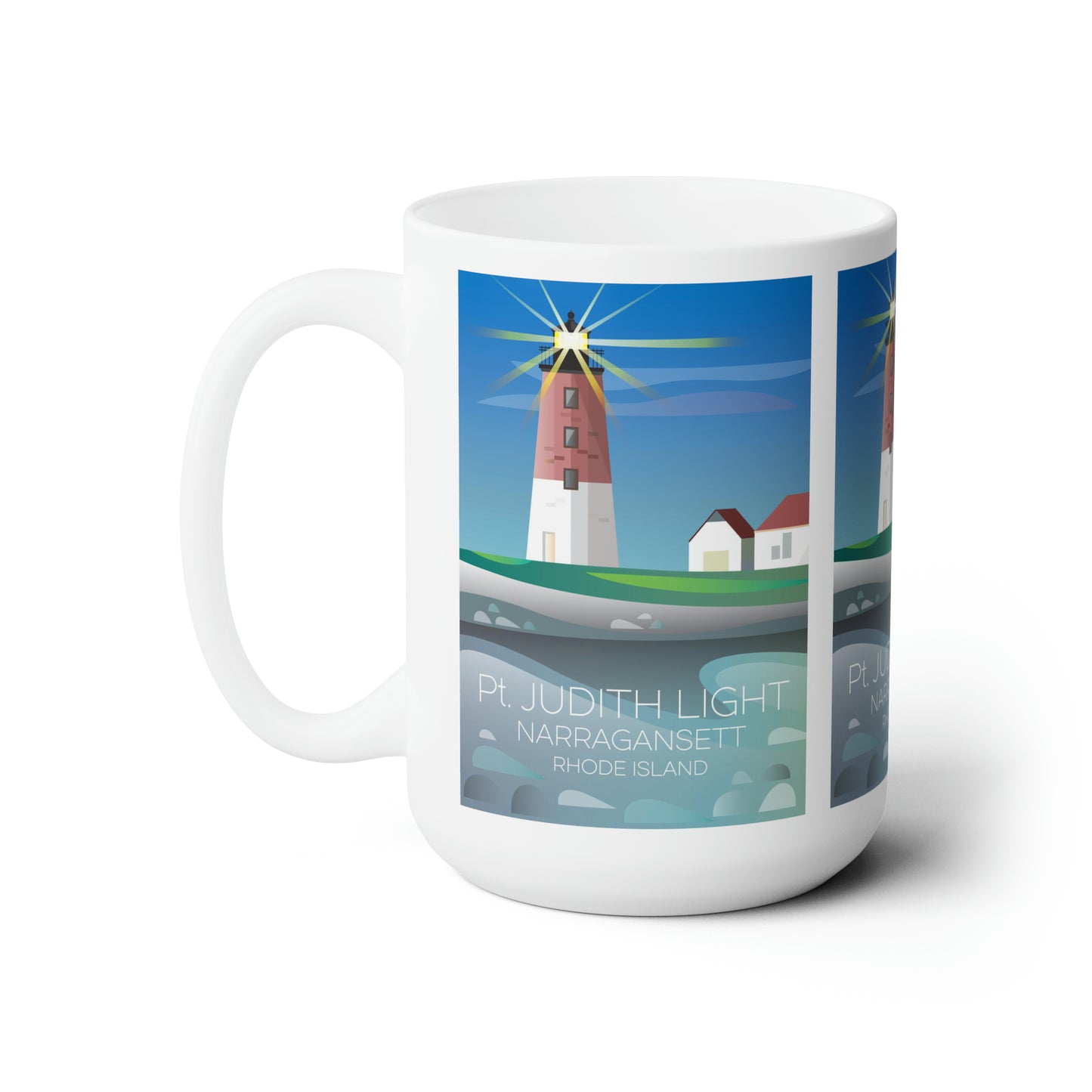 Point Judith Ceramic Mug 11oz or 15oz