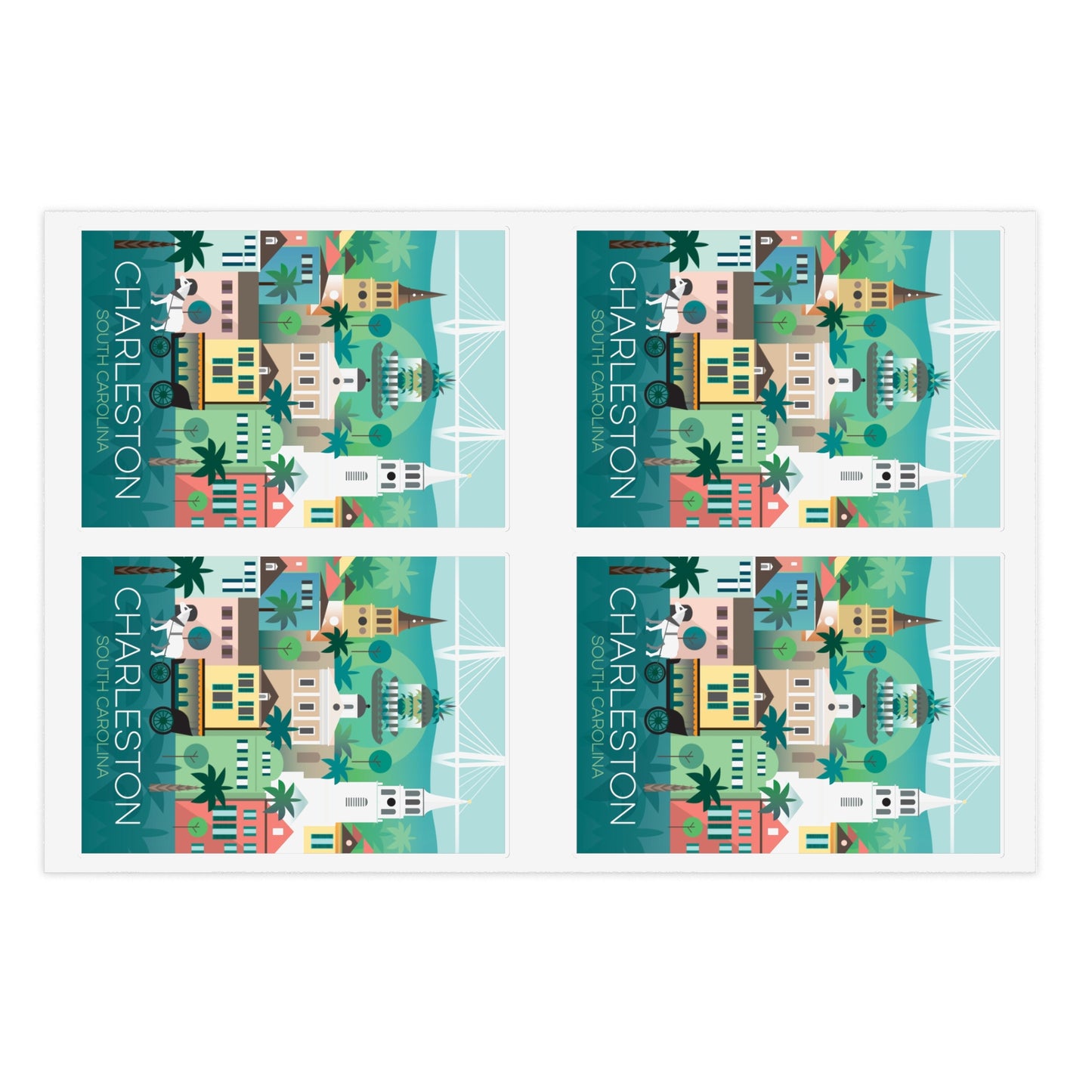 Charleston Sticker Sheet