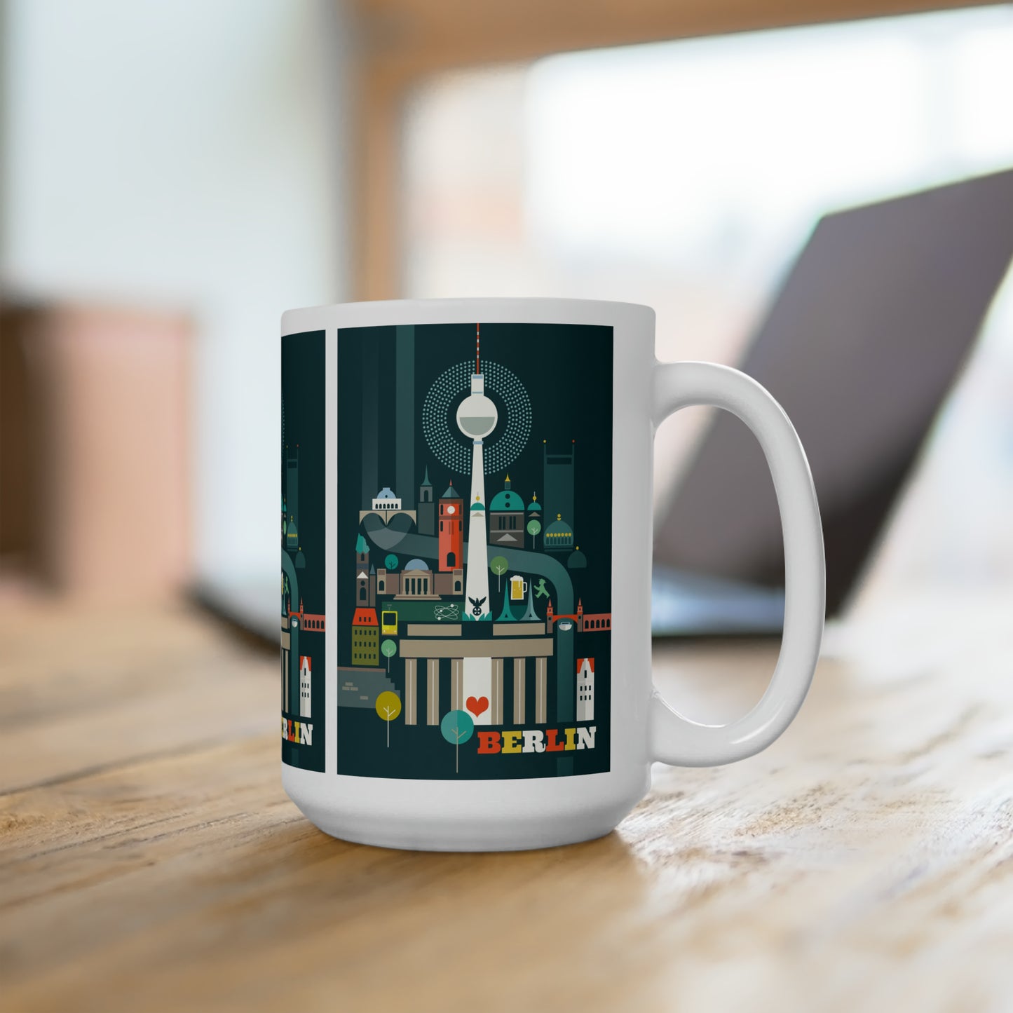 Berlin Ceramic Mug 11oz or 15oz