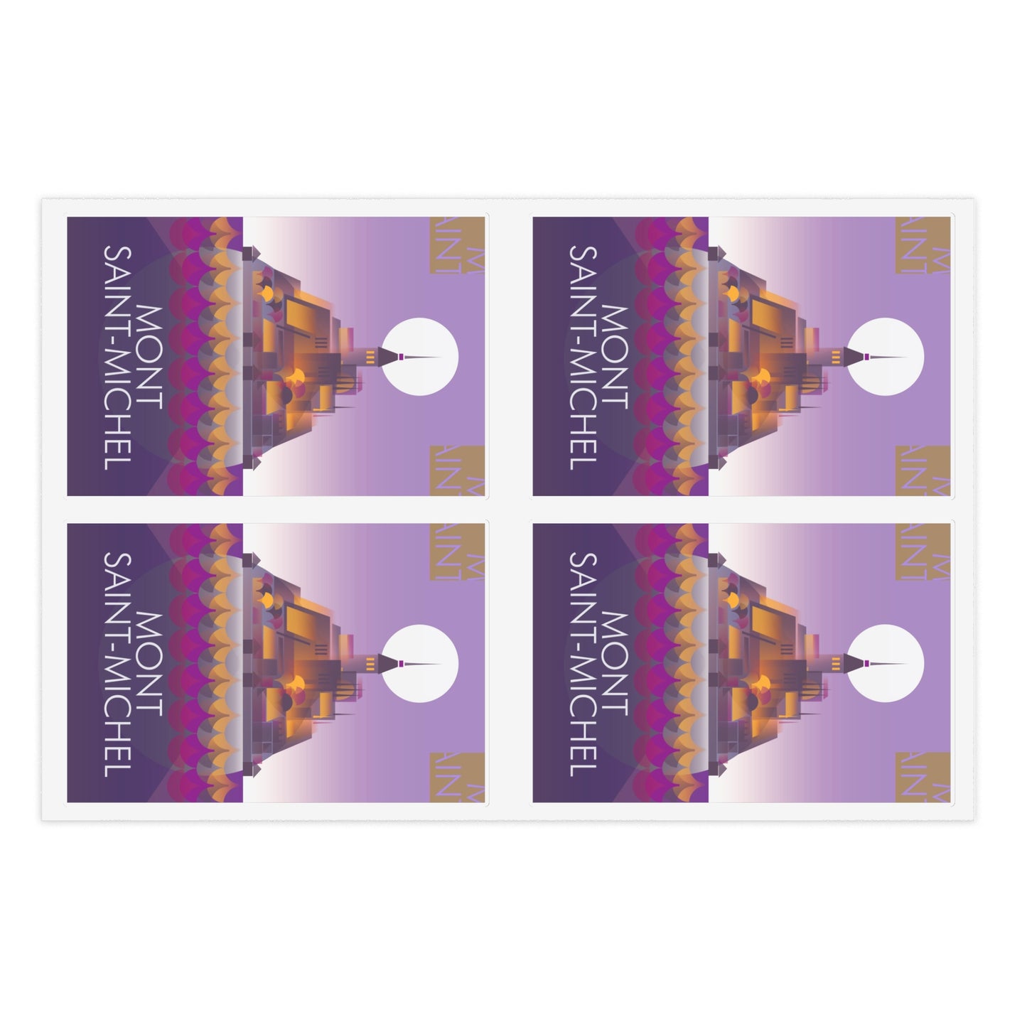 Mont Saint-Michel Sticker Sheet