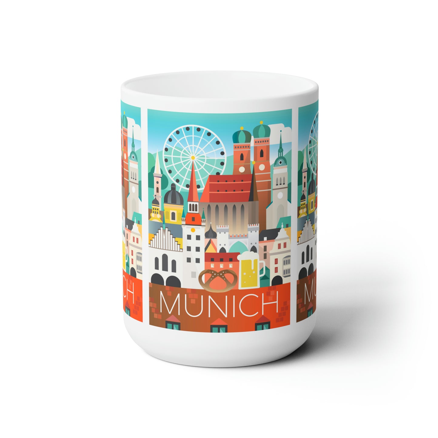 Munich Ceramic Mug 11oz or 15oz