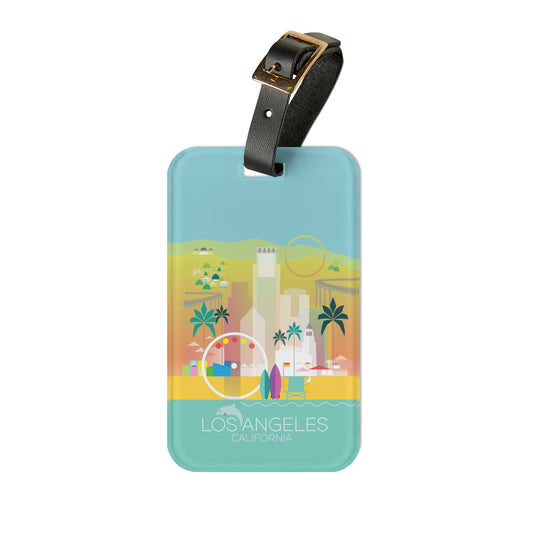 Los Angeles Luggage Tag