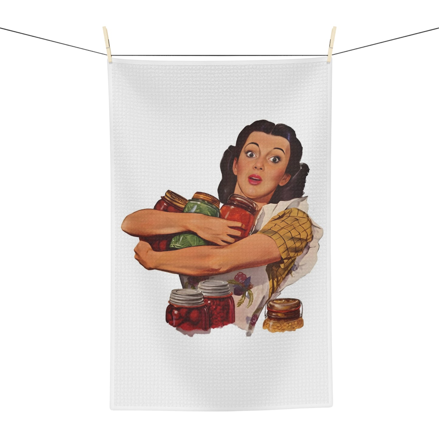 Vintage Homemaker Microfiber Tea Towel