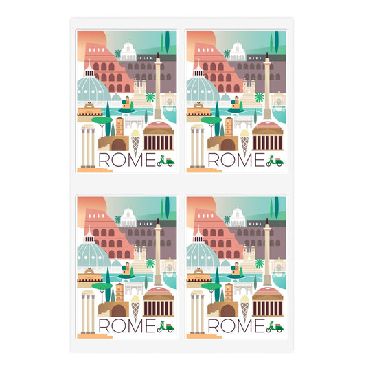 Rome Sticker Sheet