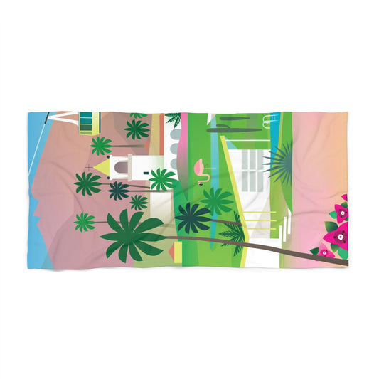 Palm Springs Beach Towel