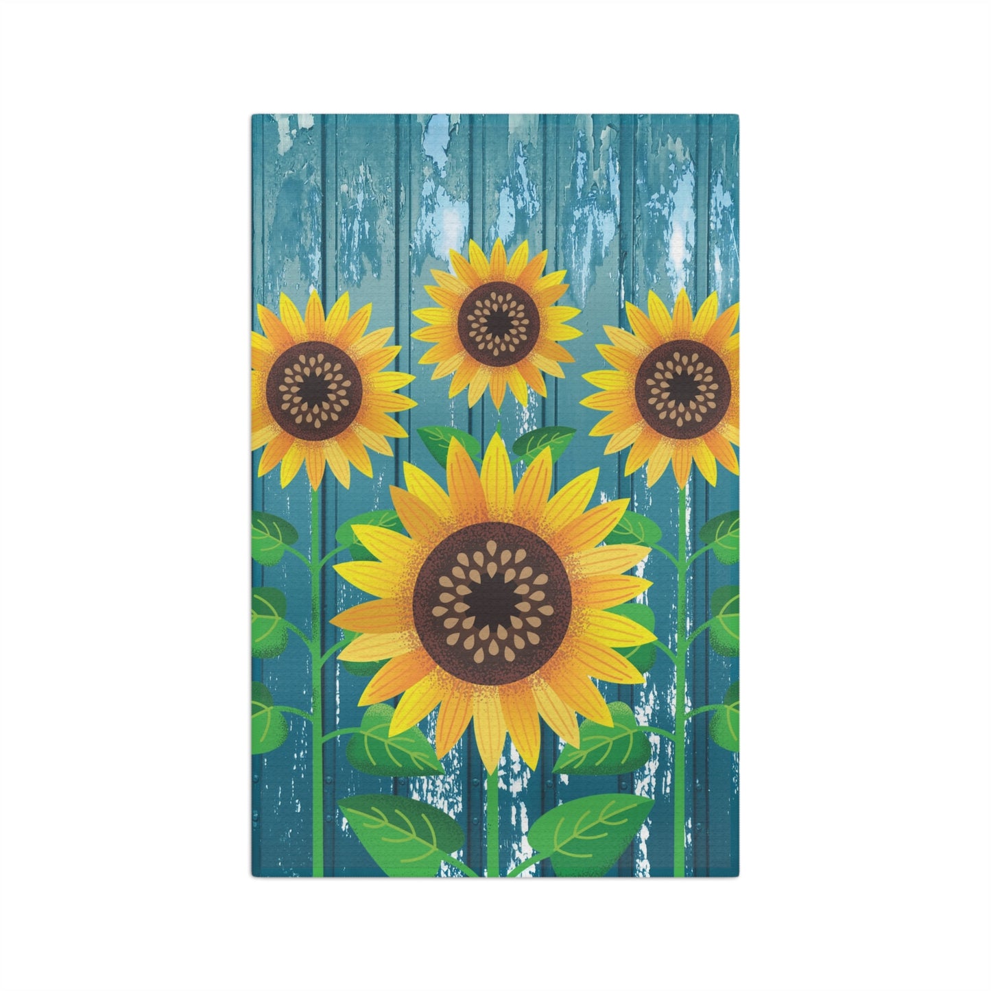 Sunflowers Microfiber Tea Towel