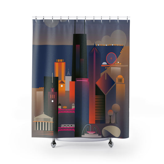 Chicago Shower Curtain