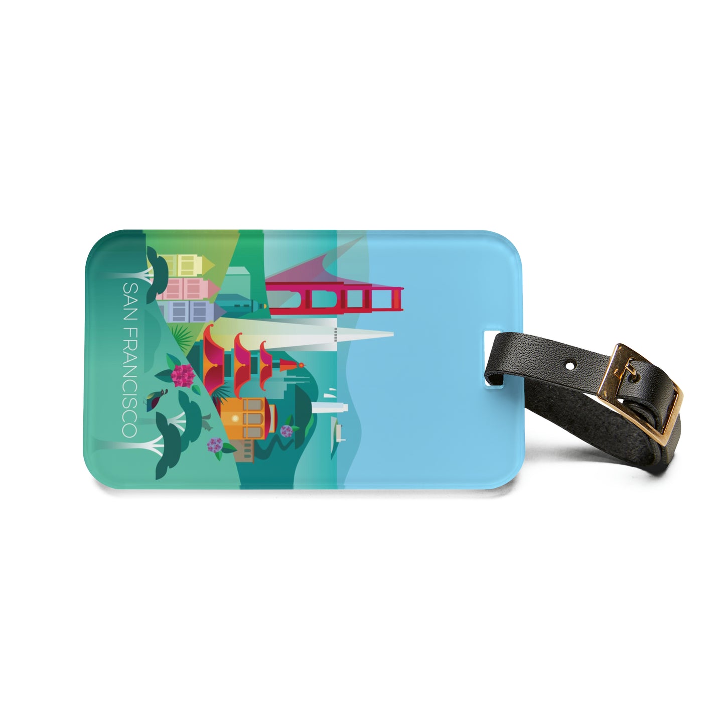 San Francisco Luggage Tag