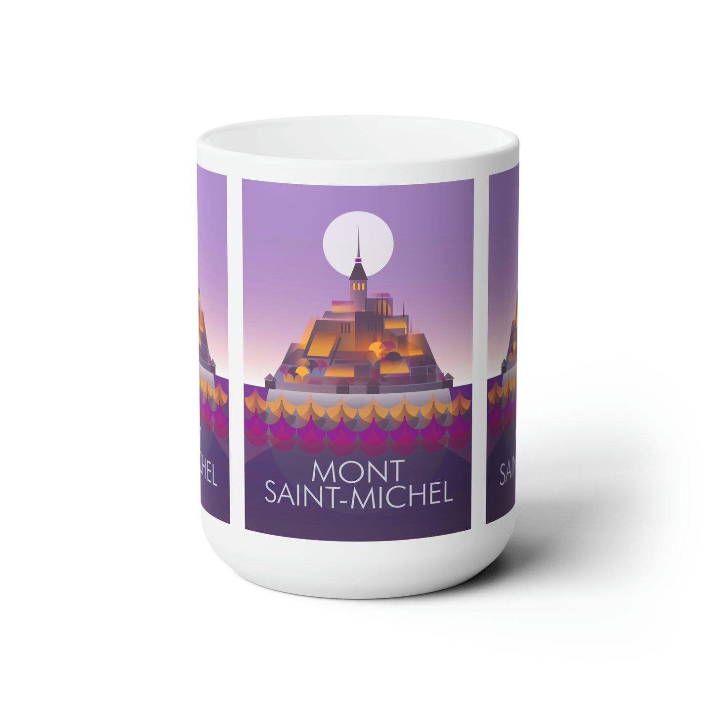 Mont Saint-Michel Ceramic Mug 11oz or 15oz