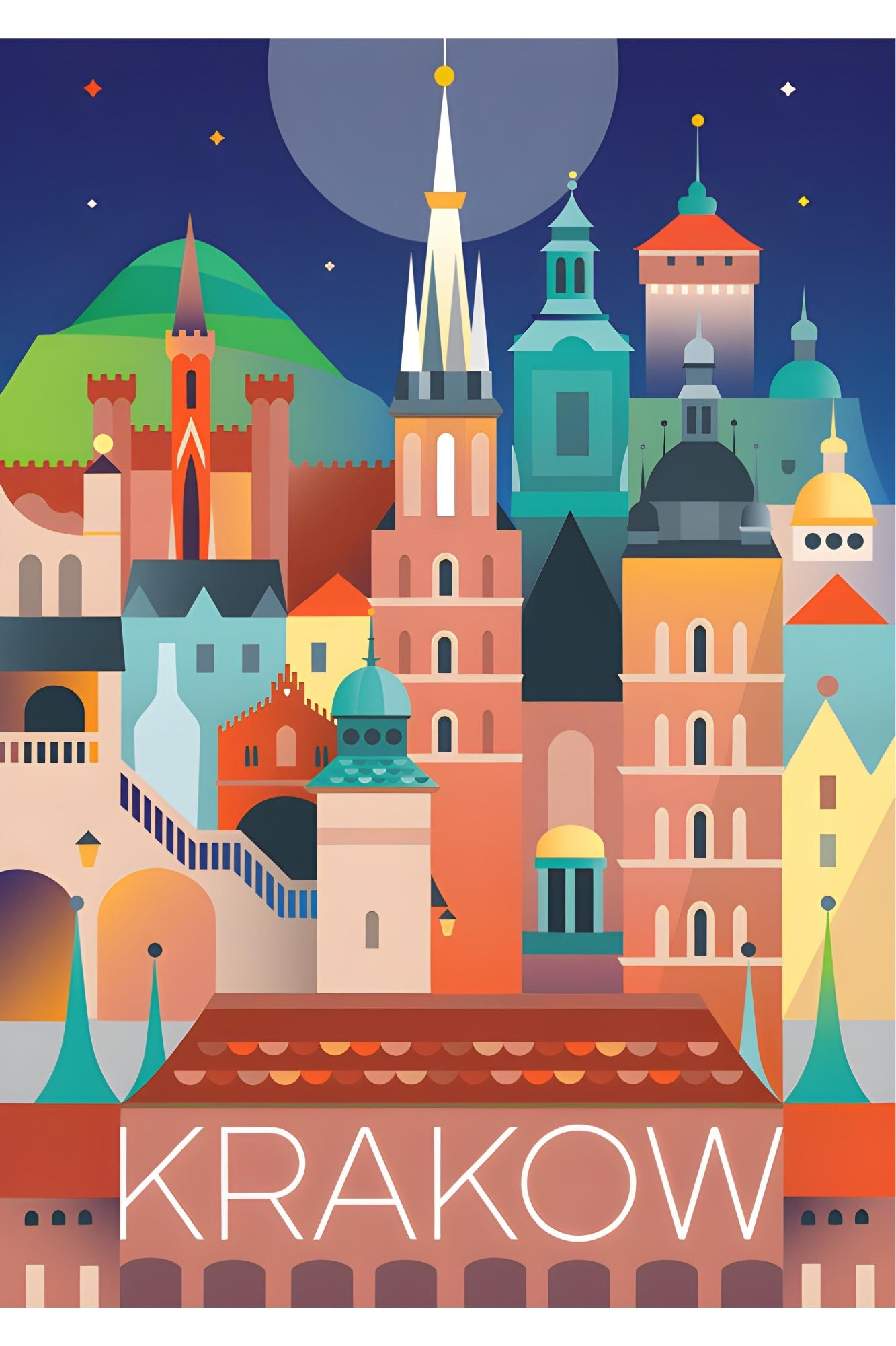 LTP - Krakow Postcard