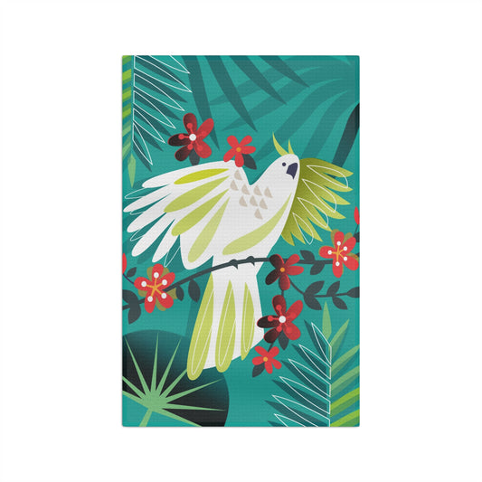 Parrot Tea Microfiber Tea Towel