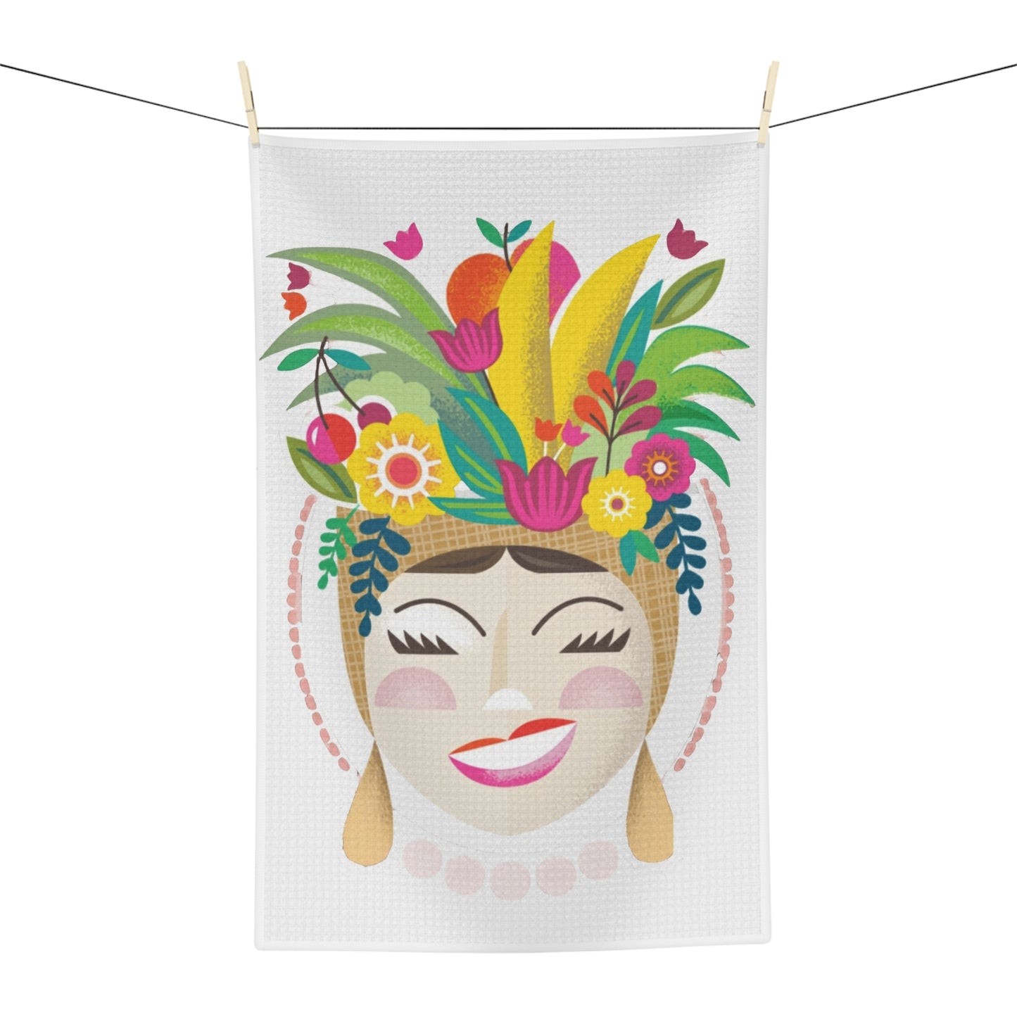 Carmen Miranda Tea Towel