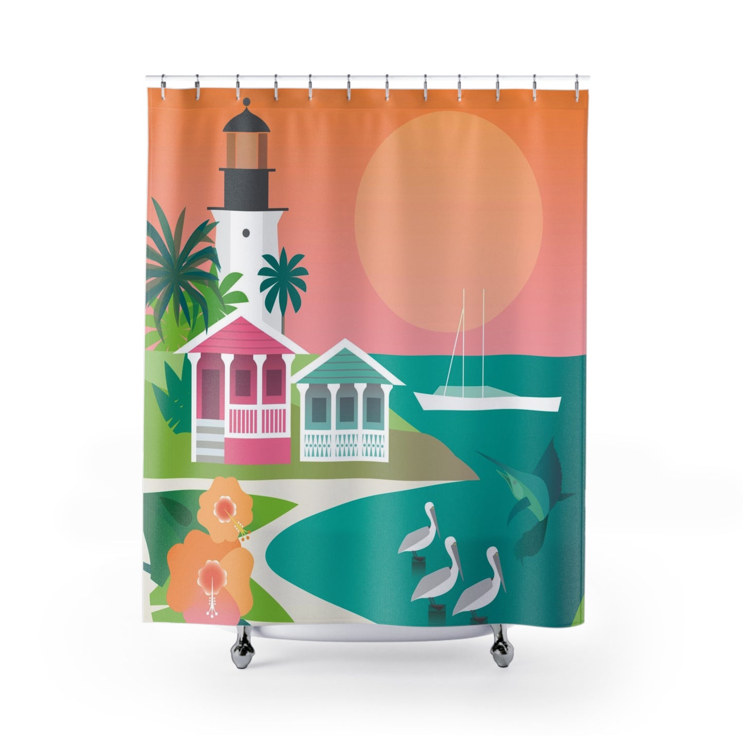 Key West Shower Curtain