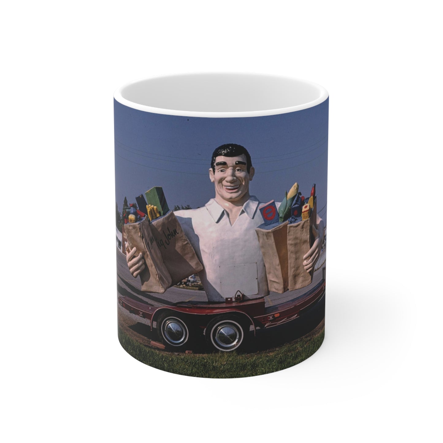 ROADSIDE MUGS - Big John Ceramic Mug 11oz